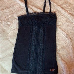 Hollister lace tank top